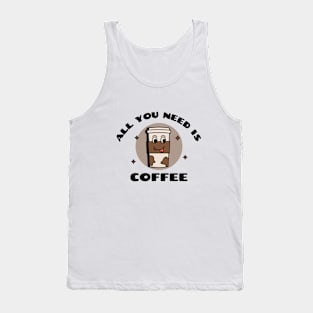 Coffee Doodle Art Vol.02 Tank Top